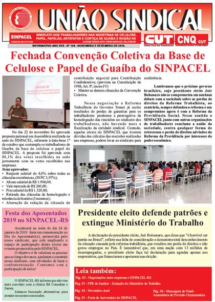 Capa da Edição Digital 149