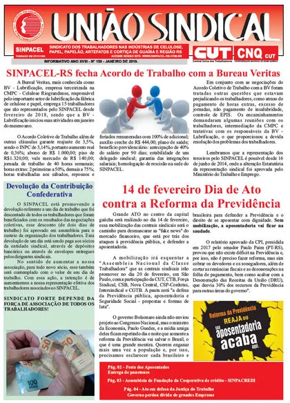 Capa da Edição Digital 150