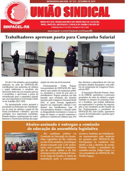 Capa da Edição Digital 157
