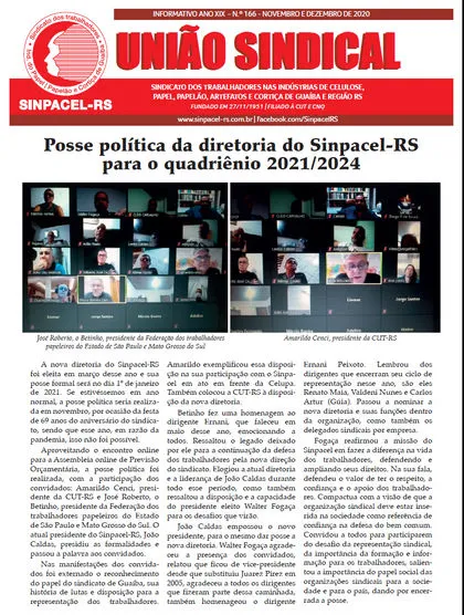 Capa da Edição Digital 166