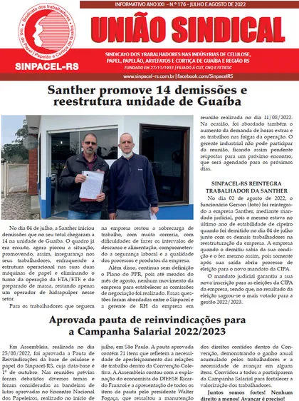 Capa da Edição Digital 176