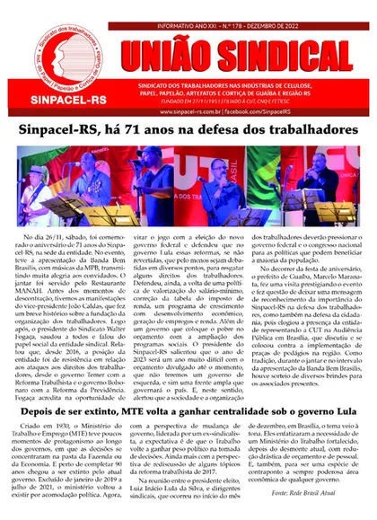 Capa da Edição Digital 178