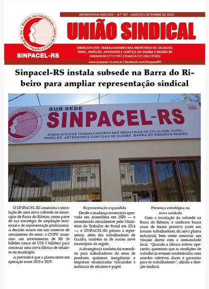Capa da Edição Digital 187