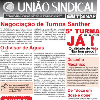 Capa da Edição Digital 41